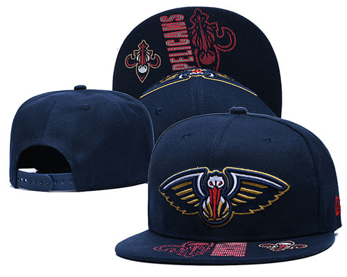 Pelicans Team Logo Navy Adjustable Hat GS Pelicans Team Logo Navy Adjustable Hat GS