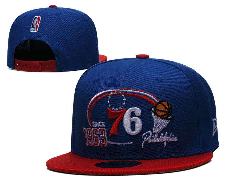 76ers Stitched Snapback Hats LH