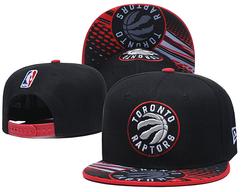 Raptors Team Logo Black Adjustable Hat LH Raptors Team Logo Black Adjustable Hat LH