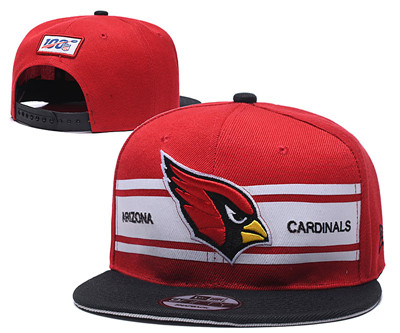 Arizona Cardinals Team Logo Red 100th Season Adjustable Hat YD Arizona Cardinals Team Logo Red 100th Season Adjustable Hat YD