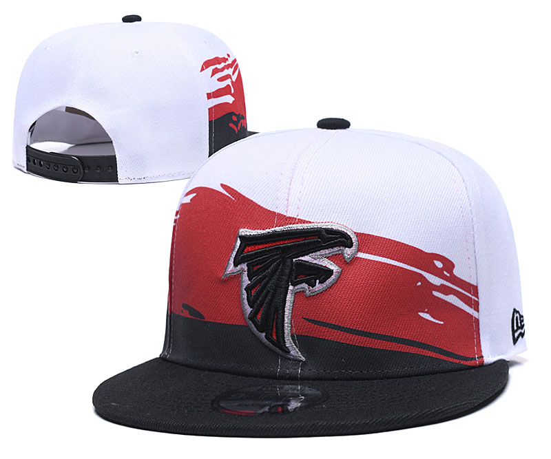 Falcons Team Logo White Black Adjustable Hat GS Falcons Team Logo White Black Adjustable Hat GS