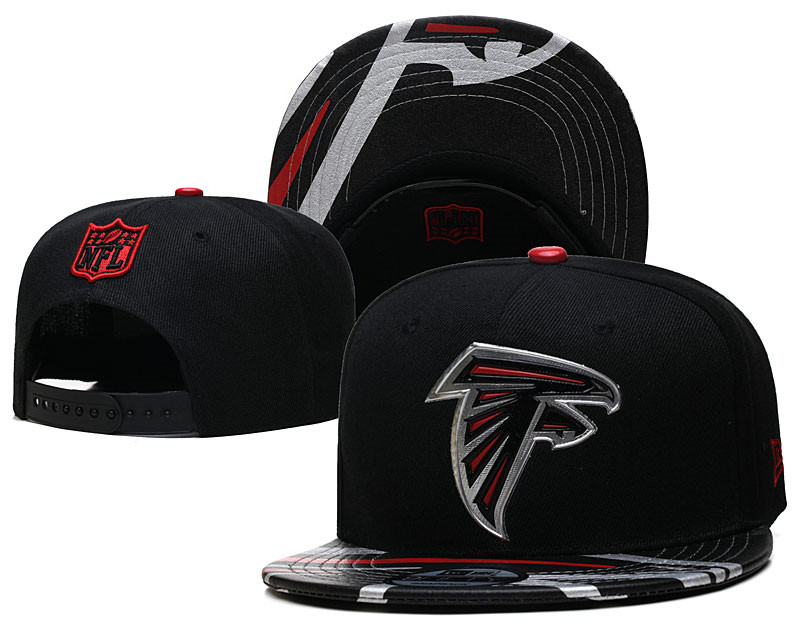 Flacons Black Snapback Hat--YD Flacons Black Snapback Hat--YD