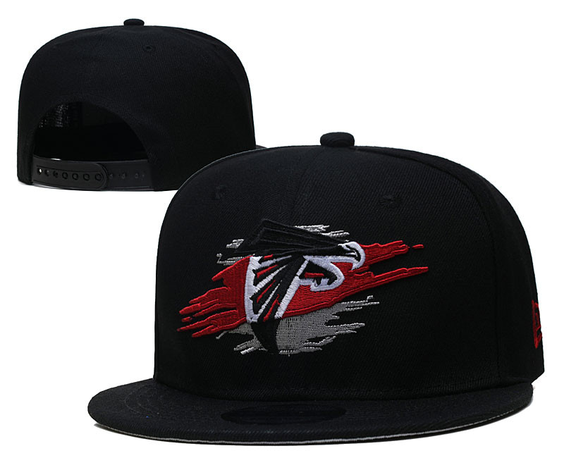 Falcons Black Snapback Hat--YD Falcons Black Snapback Hat--YD