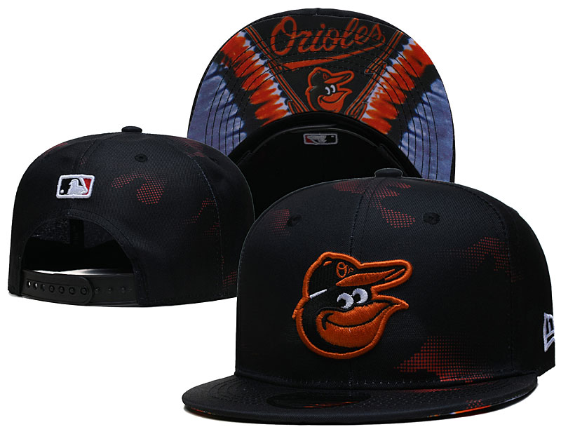 Orioles Snapback Black Hat --YD