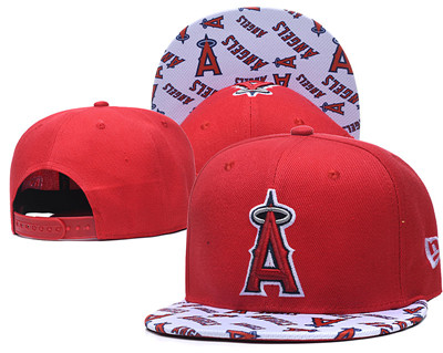 Angels Team Logo Red White Adjustable Hat TX Angels Team Logo Red White Adjustable Hat TX