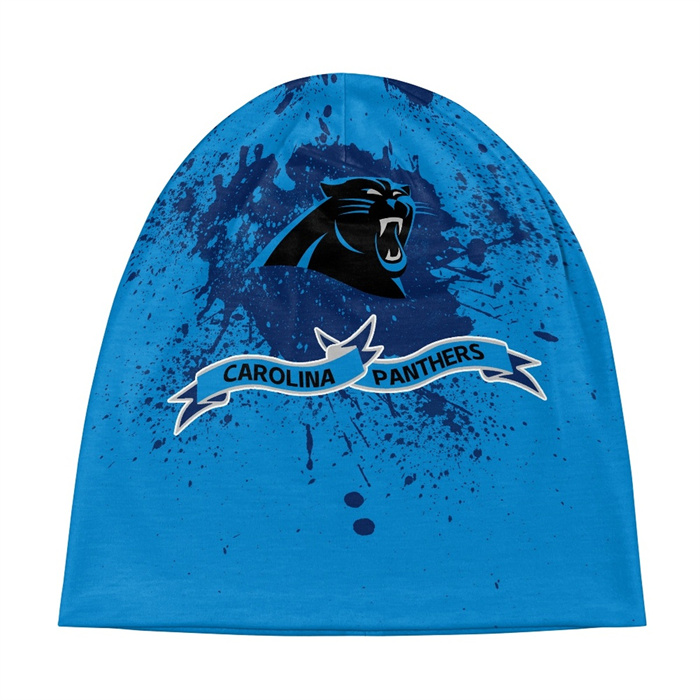 Carolina Panthers Baggy Skull Hats 083 Carolina Panthers Baggy Skull Hats 083