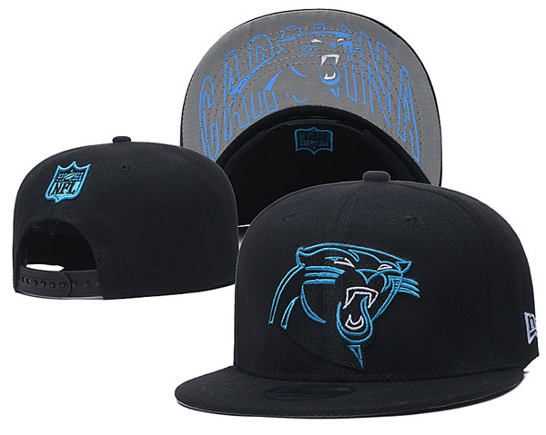 Panthers Black Snapback Hat Panthers Black Snapback Hat
