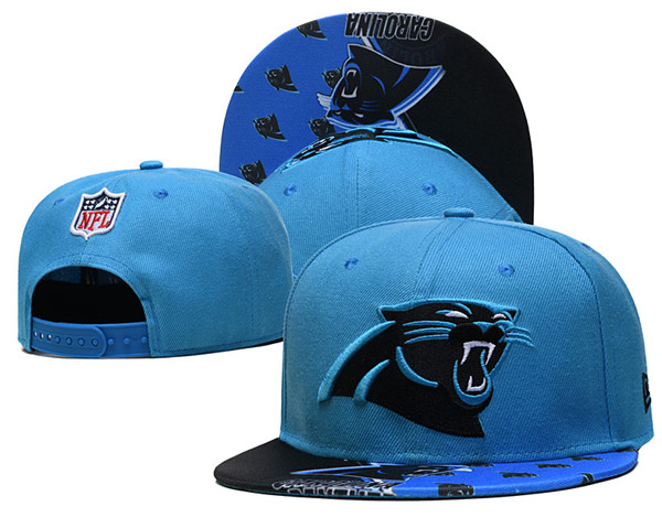 Panthers Blue Snapback Hat--GS Panthers Blue Snapback Hat--GS