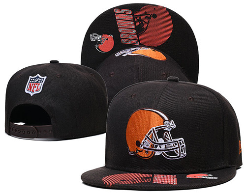 Browns Team Logo Brown Adjustable Hat GS Browns Team Logo Brown Adjustable Hat GS