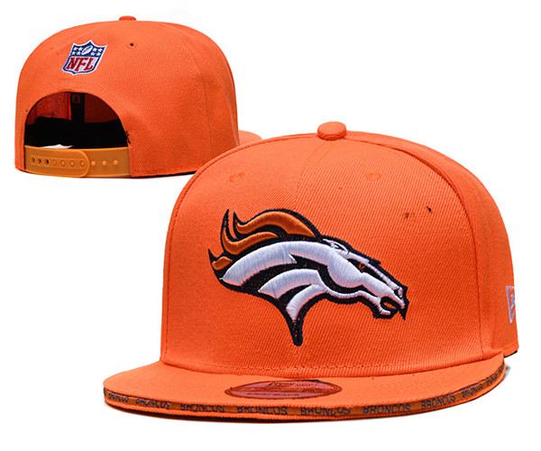 Broncos Orange Snapback Hat--TX Broncos Orange Snapback Hat--TX