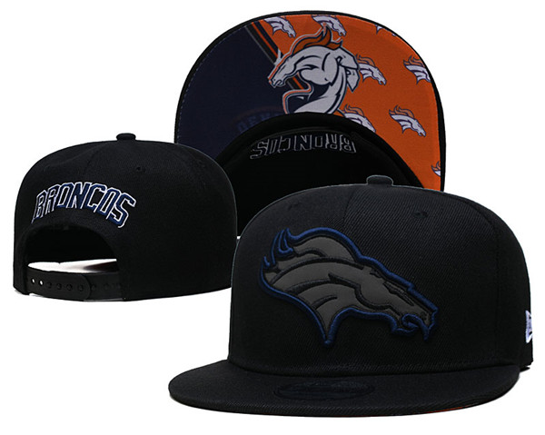 Broncos Black Snapback Hat--GS Broncos Black Snapback Hat--GS