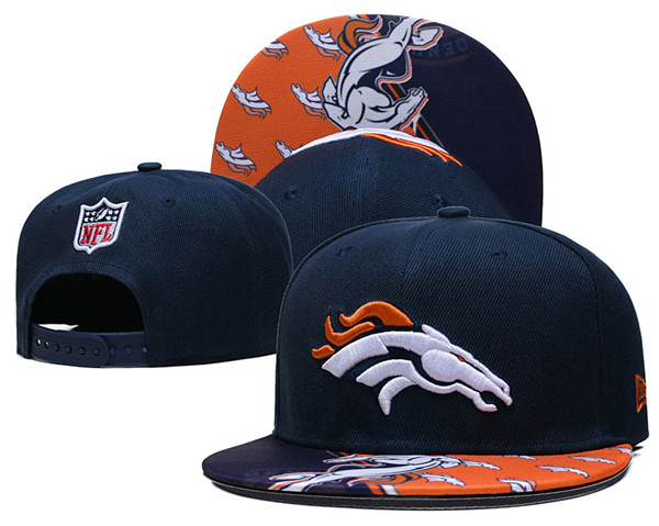 Broncos Navy Snapback Hat--GS Broncos Navy Snapback Hat--GS