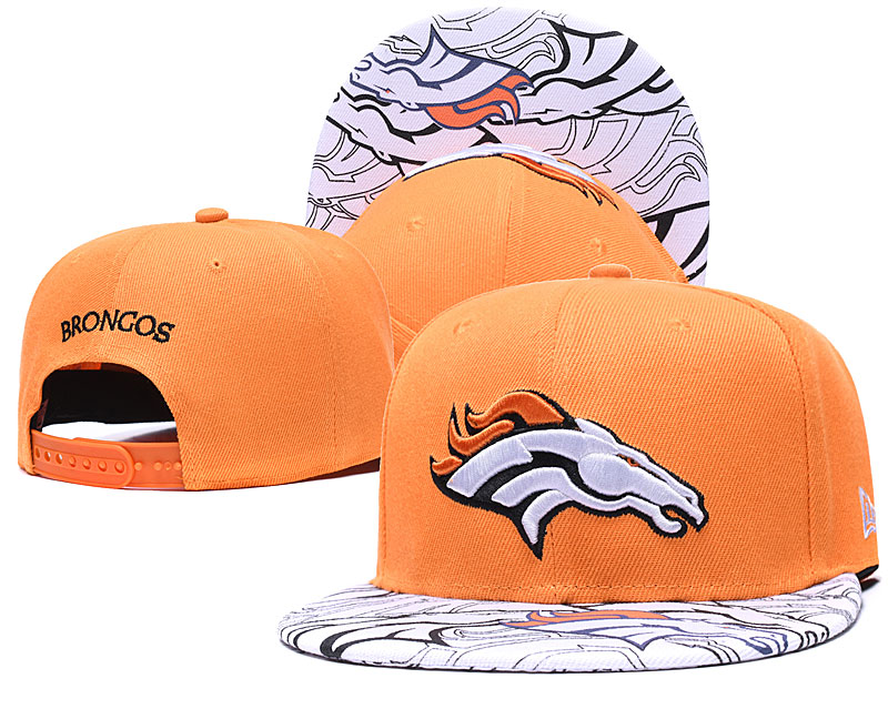 Broncos Logo orange Adjustable Hat GS Broncos Logo orange Adjustable Hat GS