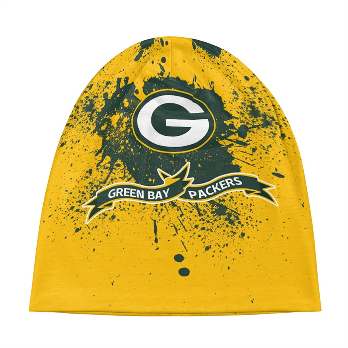 Green Bay Packers Baggy Skull Hats 0141 Green Bay Packers Baggy Skull Hats 0141