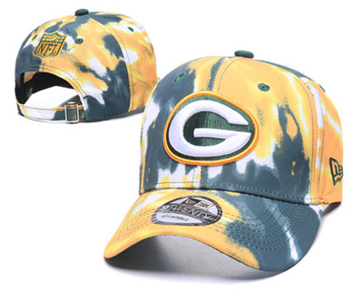 Packers Team Logo Yellow Peaked Adjustable Hat YD Packers Team Logo Yellow Peaked Adjustable Hat YD