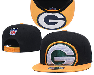 Packers Team Logo Black Yellow Adjustable Hat GS Packers Team Logo Black Yellow Adjustable Hat GS