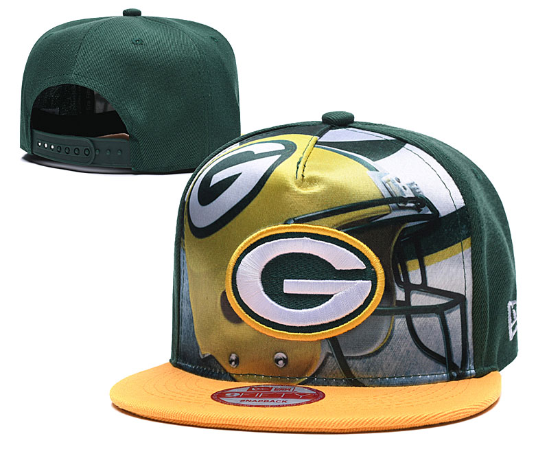 Packers Team Logo Green Yellow Adjustable Leather Hat TX Packers Team Logo Green Yellow Adjustable Leather Hat TX