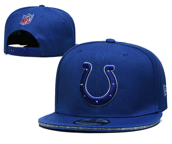 Colts Blue Snapback Hat--TX Colts Blue Snapback Hat--TX