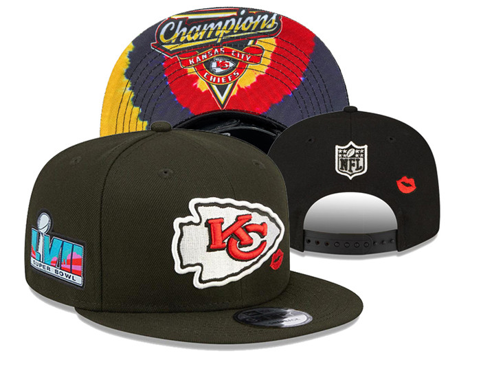 Kansas City Chiefs Super Bowl LVII Patch Stitched Snapback Hats 0137 Kansas City Chiefs Super Bowl LVII Patch Stitched Snapback Hats 0137