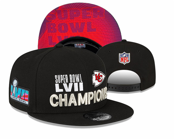 Kansas City Chiefs Super Bowl LVII Patch Stitched Snapback Hats 0135 Kansas City Chiefs Super Bowl LVII Patch Stitched Snapback Hats 0135