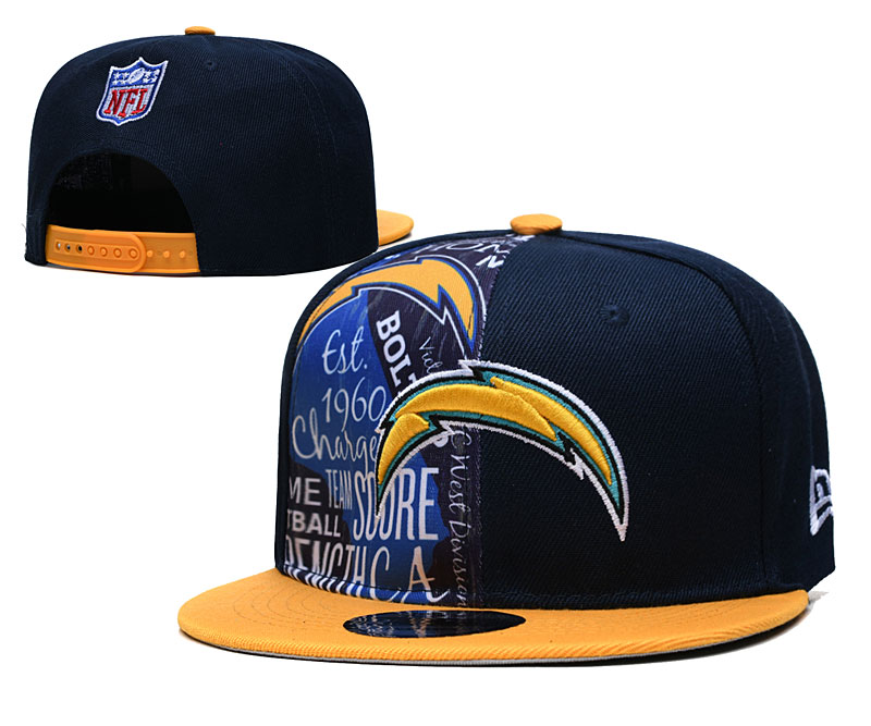 Chargers Team Logo Snapback Hat --TX Chargers Team Logo Snapback Hat --TX