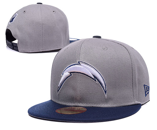Chargers Team Logo Gray Adjustable Hat LH Chargers Team Logo Gray Adjustable Hat LH