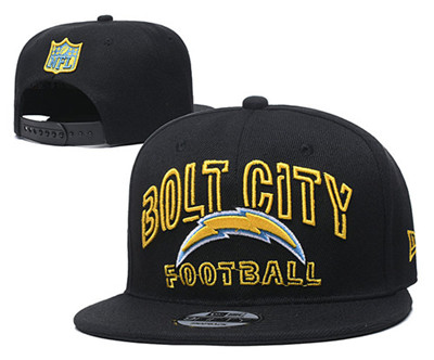 Chargers Team Logo Black Adjustable Hat YD Chargers Team Logo Black Adjustable Hat YD