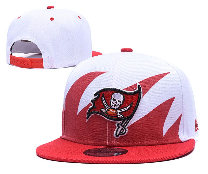 Buccaneers Team Logo White Red Adjustable Hat GS Buccaneers Team Logo White Red Adjustable Hat GS