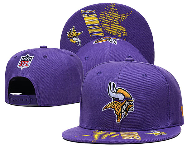 Vikings Team Logos Adjustable Hat GS Vikings Team Logos Adjustable Hat GS