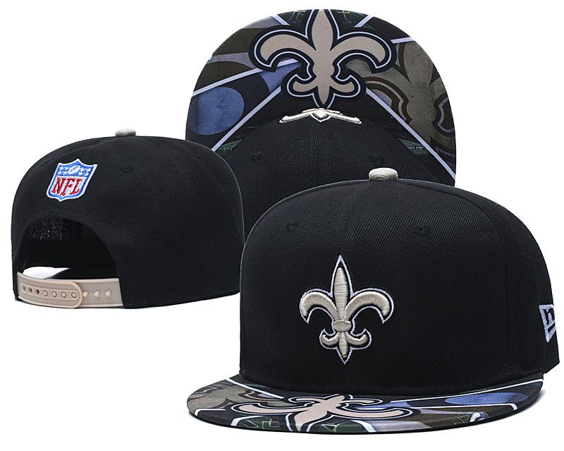 Saints Team logo Snapback Hat Saints Team logo Snapback Hat