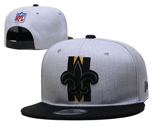 Saints Gray Snapback Hat --YD Saints Gray Snapback Hat --YD