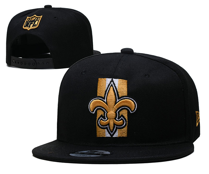 Saints Black Snapback Hat --YD Saints Black Snapback Hat --YD