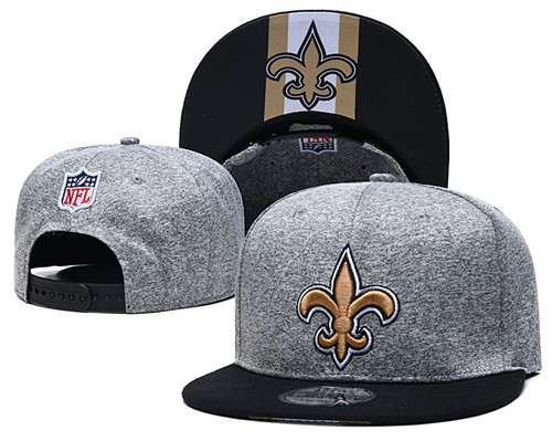 Saints Team Logos Adjustable Gray Hat GS Saints Team Logos Adjustable Gray Hat GS