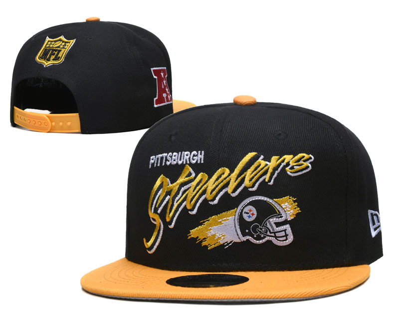 Steelers Snapback Hat--YD Steelers Snapback Hat--YD