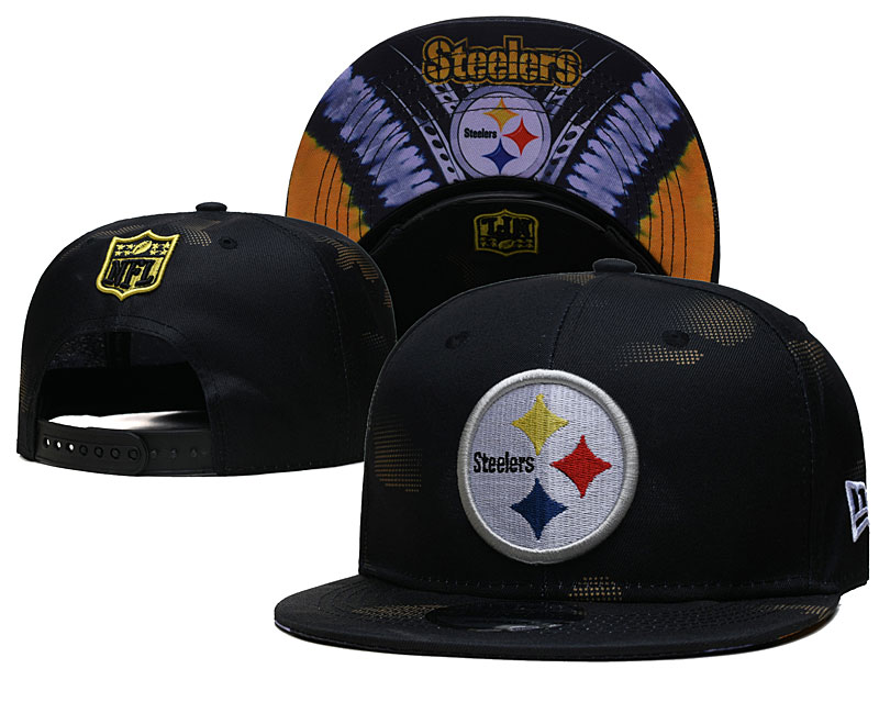 Steelers Snapback Black Hat --YD Steelers Snapback Black Hat --YD