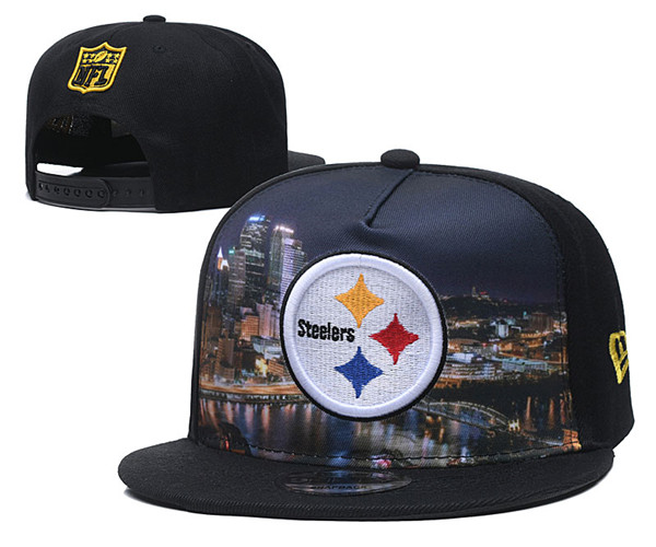 Steelers Snapback Hat YD 4 Steelers Snapback Hat YD 4