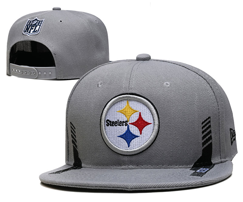 Steelers Team logo Snapback Hat- - YD Steelers Team logo Snapback Hat- - YD