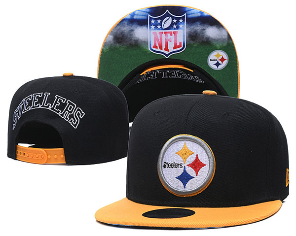 Steelers Team Logos Adjustable Hat GS Steelers Team Logos Adjustable Hat GS