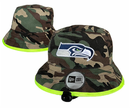 Seattle Seahawks Salute To Service Stitched Bucket Fisherman Hats 0130 Seattle Seahawks Salute To Service Stitched Bucket Fisherman Hats 0130