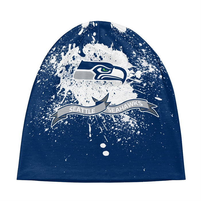 Seattle Seahawks Baggy Skull Hats 0125 Seattle Seahawks Baggy Skull Hats 0125