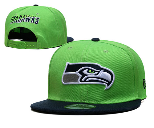 Seahawks Green Snapback Hat --TX Seahawks Green Snapback Hat --TX