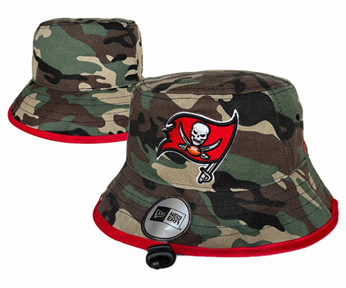 Tampa Bay Buccaneers Salute To Service Stitched Bucket Fisherman Hats 089 Tampa Bay Buccaneers Salute To Service Stitched Bucket Fisherman Hats 089