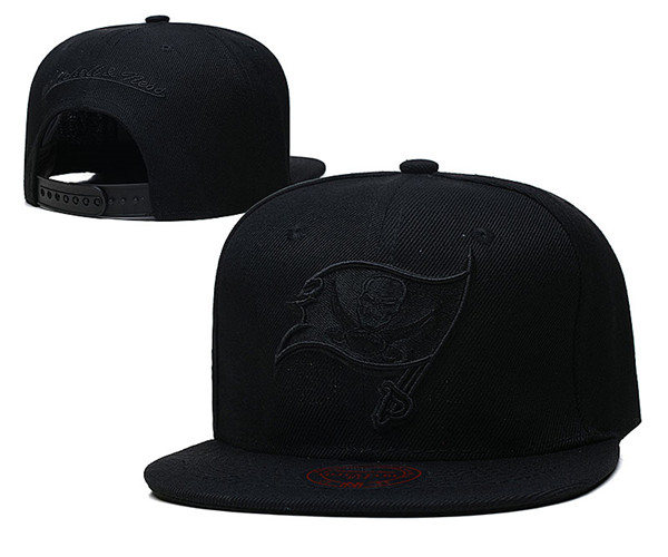 Buccaneers Black Snapback Hat -LH Buccaneers Black Snapback Hat -LH
