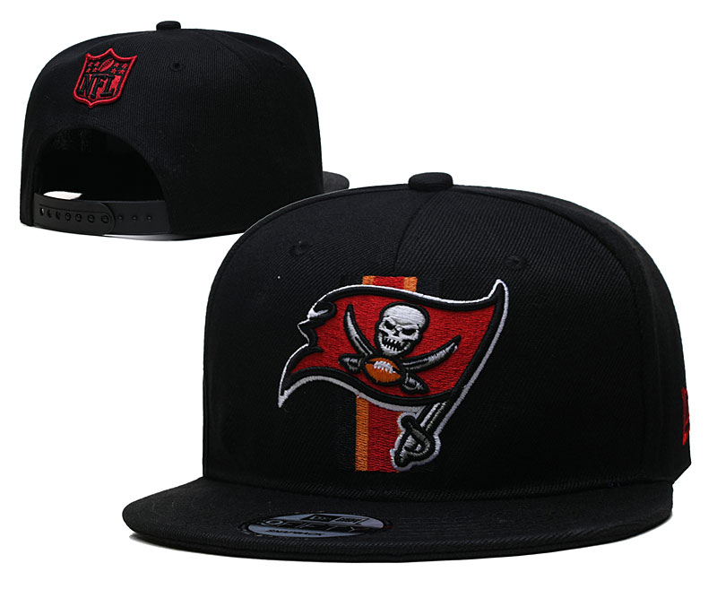 Buccaneers Black Snapback Hat --YD Buccaneers Black Snapback Hat --YD
