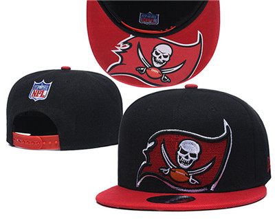 Buccaneers Team Logo Black Red Adjustable Hat GS Buccaneers Team Logo Black Red Adjustable Hat GS