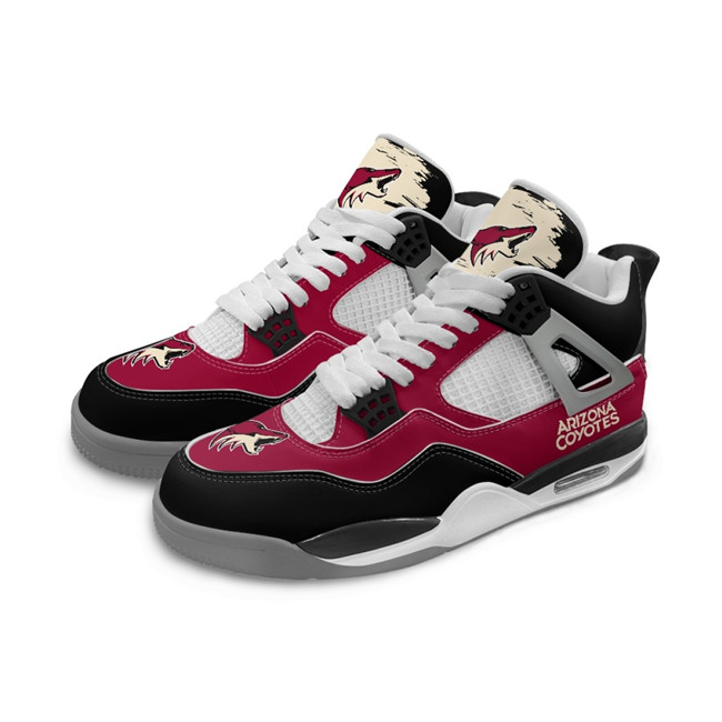 Women's Arizona Coyotes Running Weapon Air Jordan 4 Shoes 001