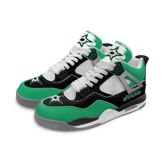 Women's Dallas Stars Running Weapon Air Jordan 4 Shoes 002