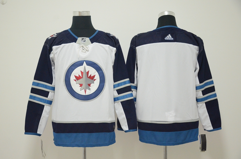 Youth Winnipeg Jets Blank White Adidas Jersey Youth Winnipeg Jets Blank White Adidas Jersey