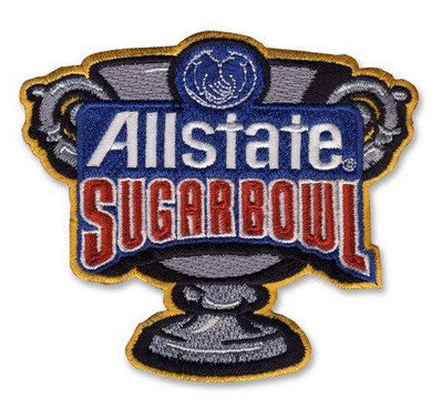 Stitched NCAA Allstate Sugar Bowl Primary Logo Jersey Patch