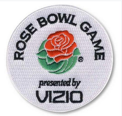 Stitched Rose Bowl Game Jersey Patch (Presented By Vizio)